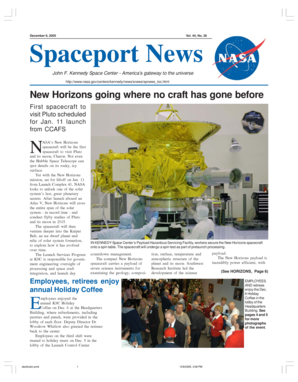 A1c chart - + Dec. 9, 2005 - Nasa - nasa