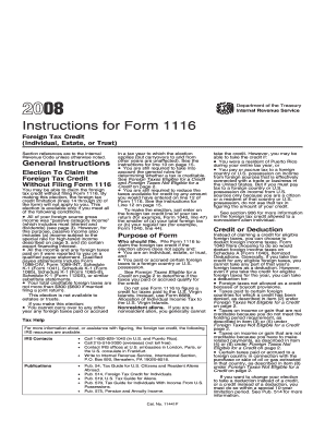 Instructions for Form 1116