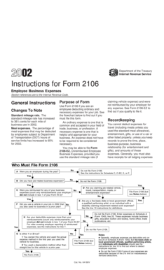 Instructions for Form 2106
