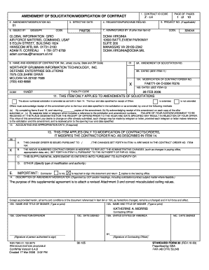 AMENDMENT OF SOLICITATION/MODIFICATION OF CONTRACT