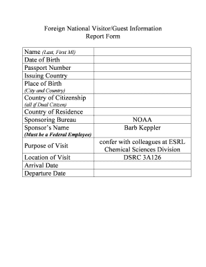 employee incident report fillable printable online forms guest incident report form
