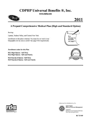 cdphp plan code sg4 form