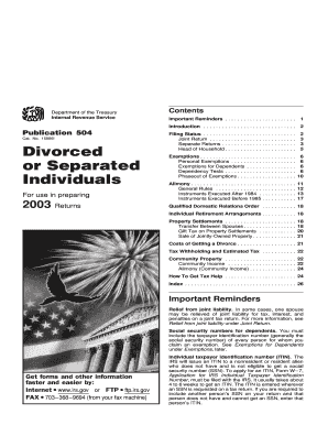 IRS Publication 504