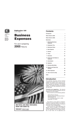 IRS Publication 535 Business Expenses