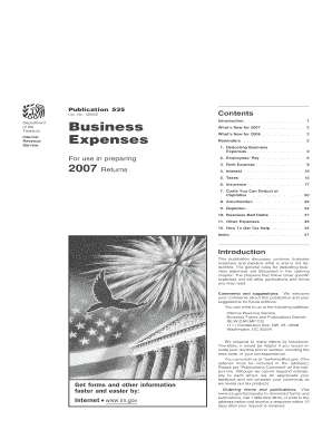 IRS Publication 535 Business Expenses