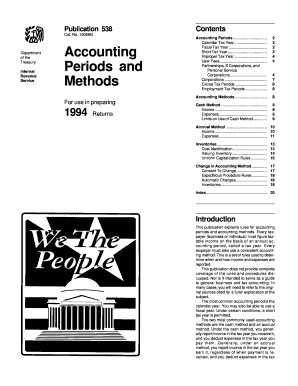 US Federal Tax Accounting Periods Guide