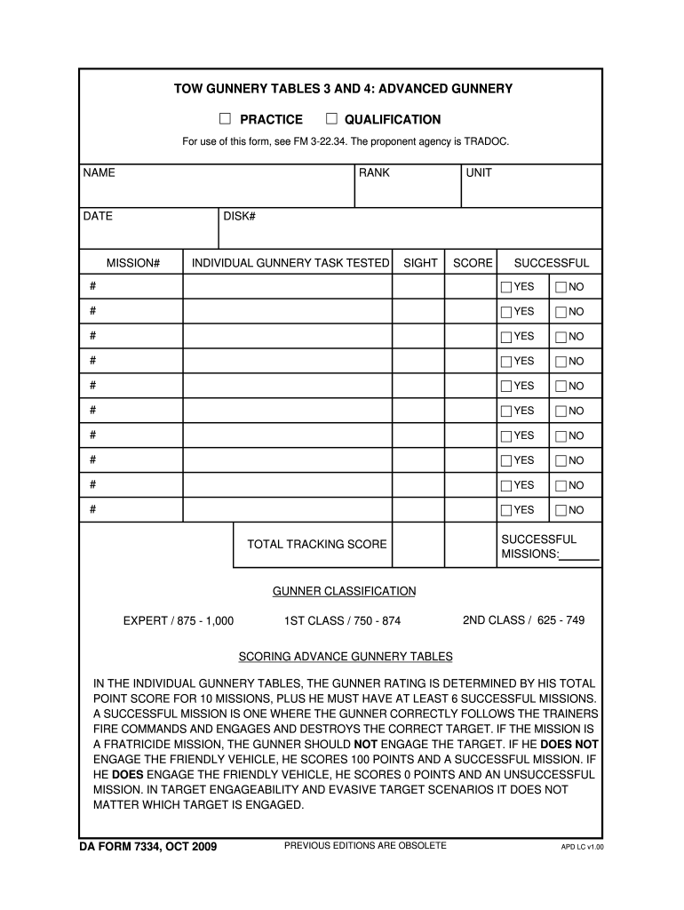 Da 7809: Fill out & sign online | DocHub