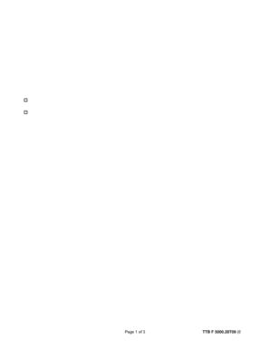 2009 Floor Stocks Tax Return
