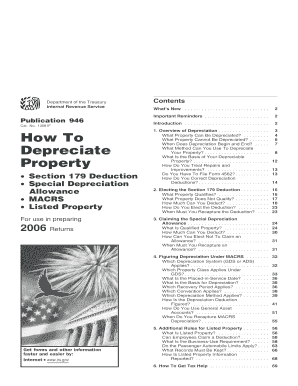 IRS Publication 946 Depreciation Guide