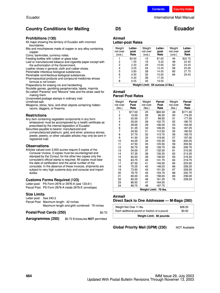 IMM - Countries E-G - USPS Preview on Page 1