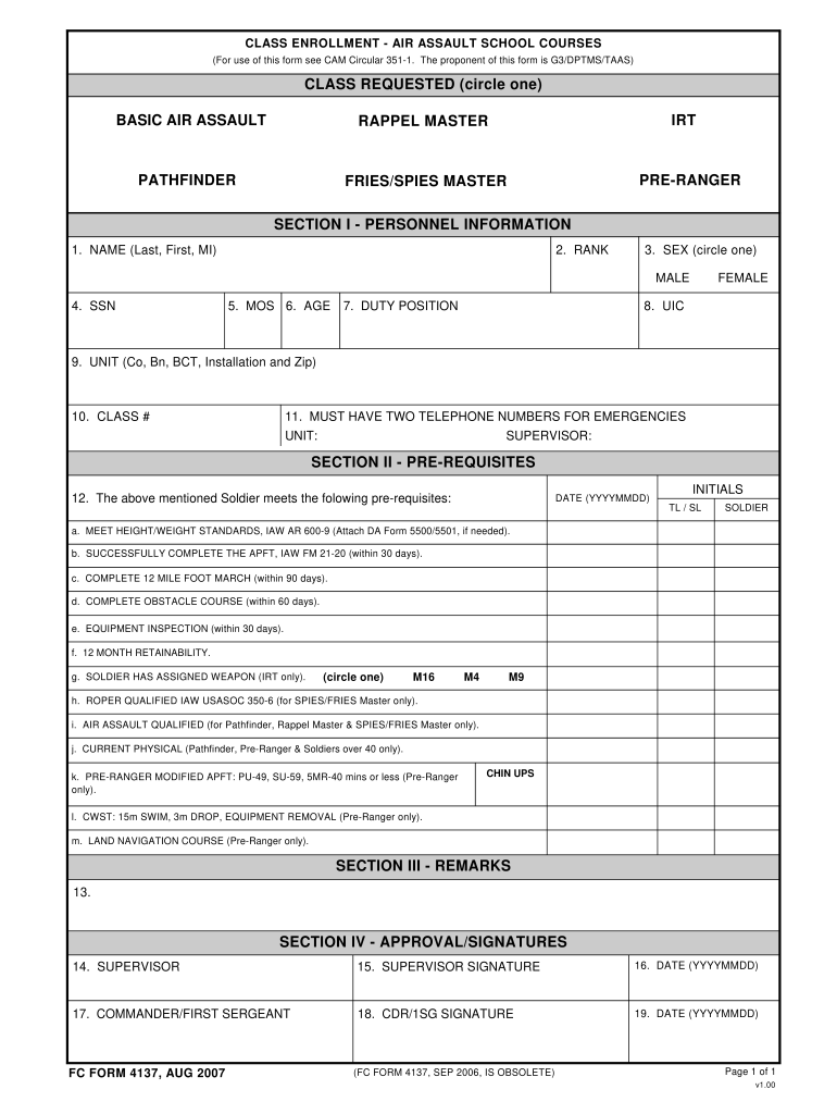 Fc 4137 - Fill Online, Printable, Fillable, Blank | pdfFiller
