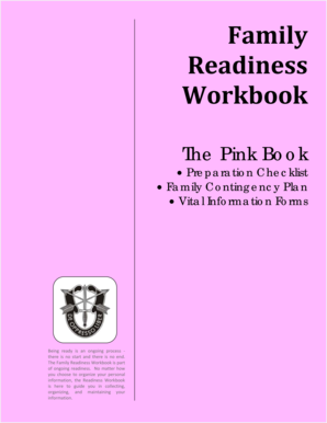 Family Readiness Workbook