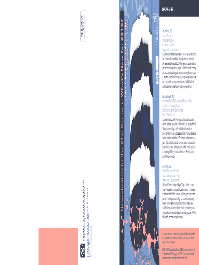 Neurologists in the 21st Century: W h at's New for 2010? - va Preview on Page 1