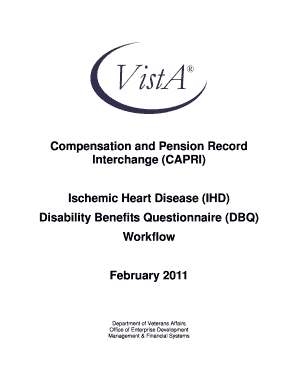 Ischemic Heart Disease DBQ Form