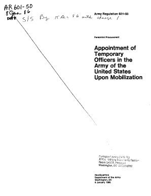 ar 601 50 form