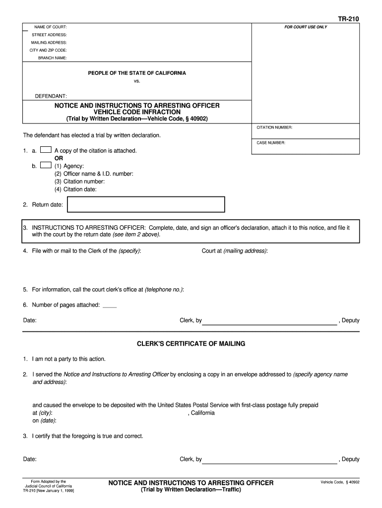 tr 210 Preview on Page 1