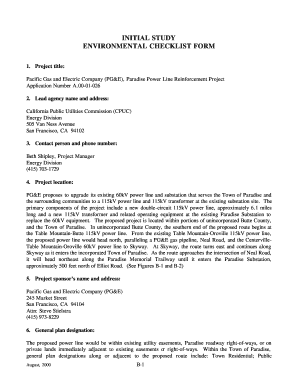 ceqa initial study checklist form