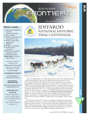 BLM Alaska Frontiers Subscription Form