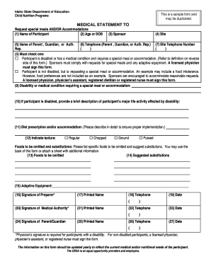 microsoft word medical statement of account form