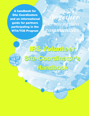 Volunteer Site Coordinator Handbook