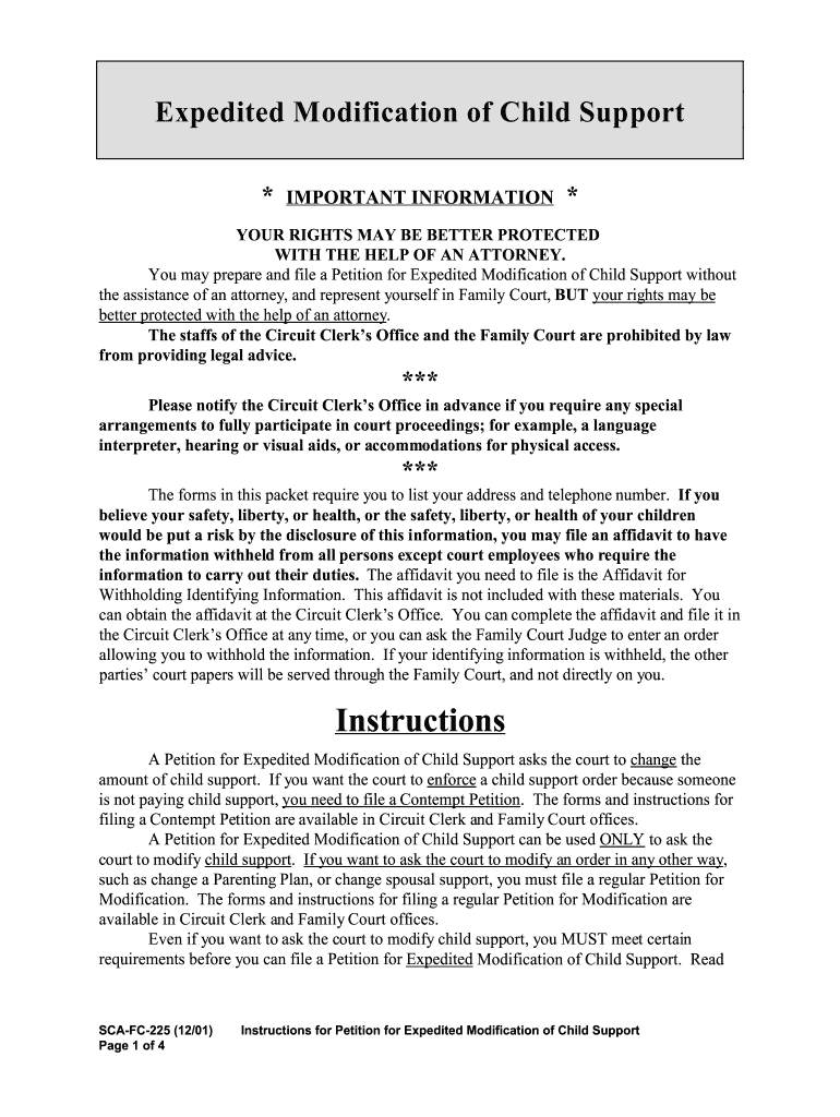 Kentucky Child Support Modification Forms Fill Out Sign Online DocHub