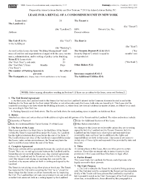 condominium lease forms for illinois