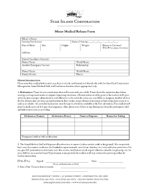 medical consent form for minor traveling without parents Templates
