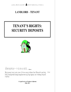 Rent deposit receipt - template for security deposit return for tenant form