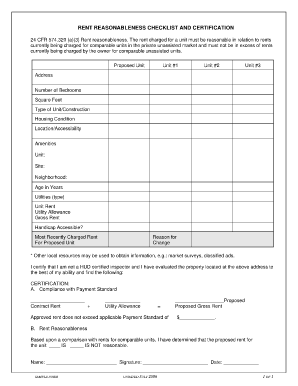 Pre trip inspection checklist ontario - rent reasonableness form