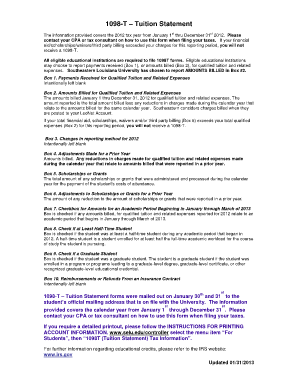 Hospital bill format - selu third party billing form