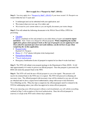 Fillable ds 82 passport form - 30 day draft ds 82 tsgfar form