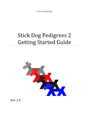 Stick Dog Pedigrees 2 Getting Started Guide - Breeding Better Dogs