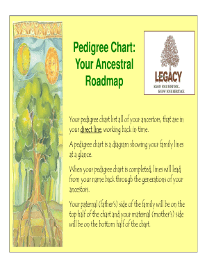 Pedigree Chart Template