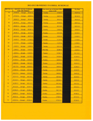 Bi-Weekly Payroll Time Sheet - University of Minnesota - sbc