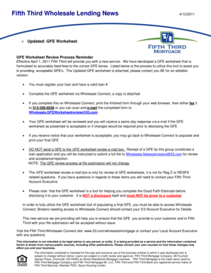 Gentle reminder for payment - Fifth Third Wholesale Lending News - Fifth Third Bank