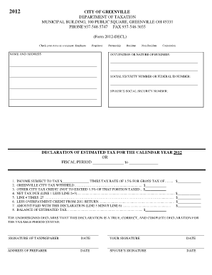 Colorado gross vehicle weight declaration fillable form