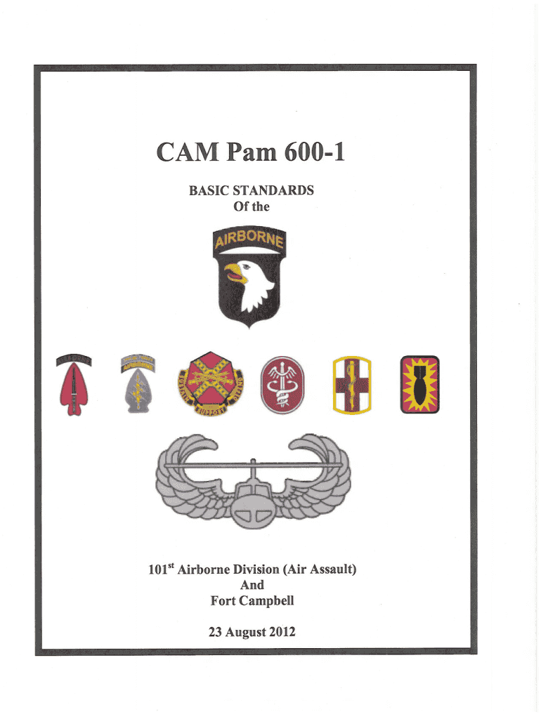Fort Campbell Blue Book Pdf Fill Online, Printable, Fillable, Blank pdfFiller
