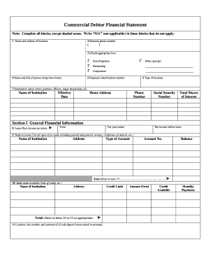 latest bank po forms