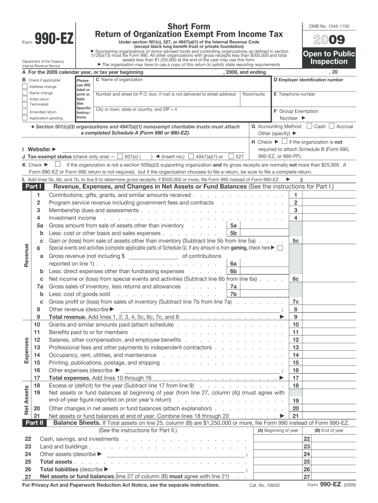 Form 990-EZ - Lions Clubs International Preview on Page 1