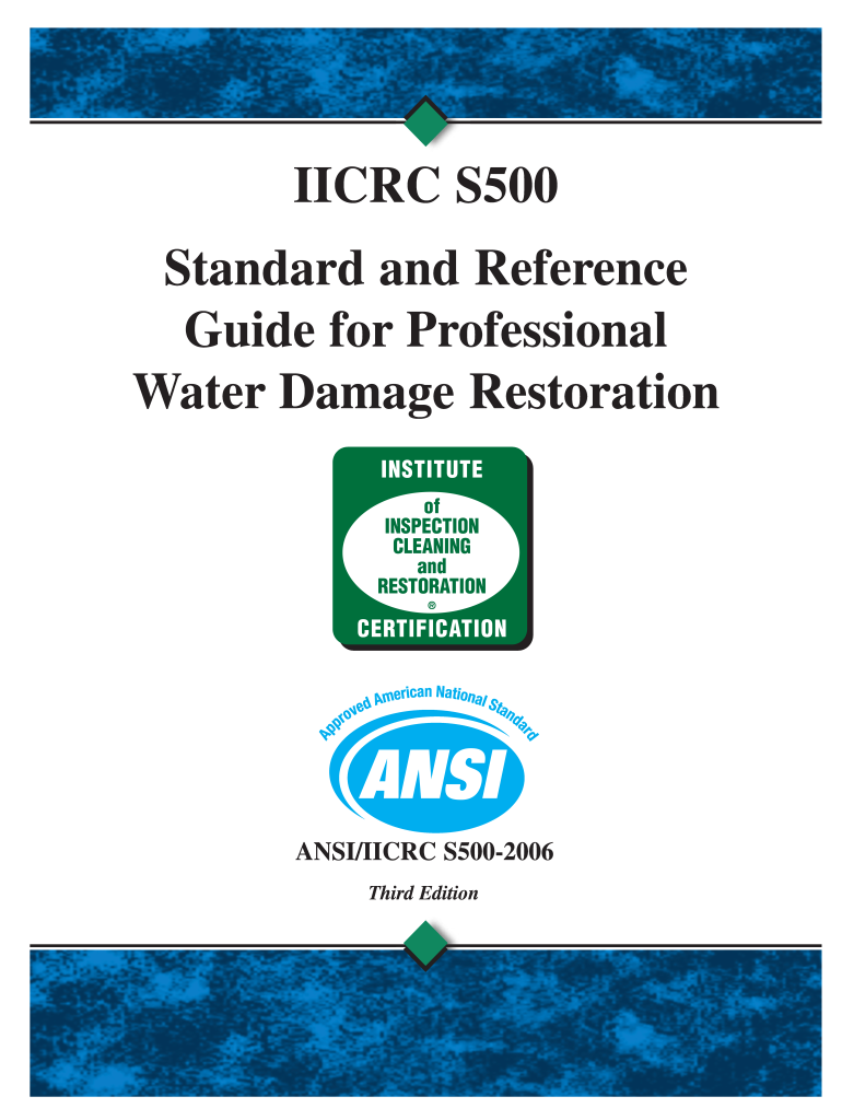 iicrc s500 pdf free download Preview on Page 1.