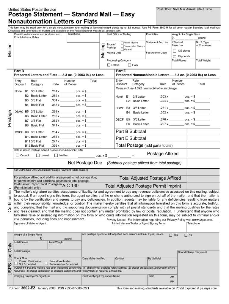 Fillable Usps Form 8125 Printable Forms Free Online