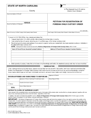 Child custody petition format pdf - what is a registration of foreign order form