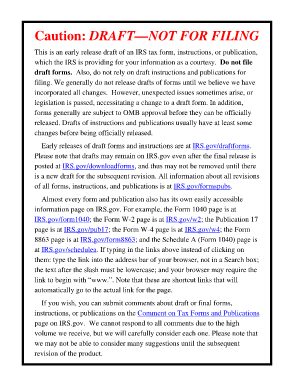 IRS Form 2555 Instructions