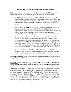 payroll remittance form