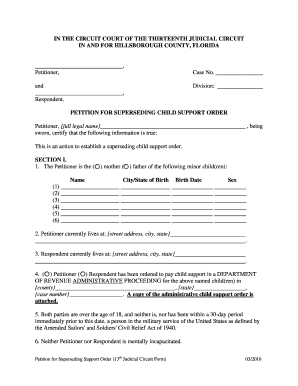 Affidavit of service florida - fljud13 financial affadavit short form