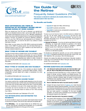 Tax Guide for Retirees