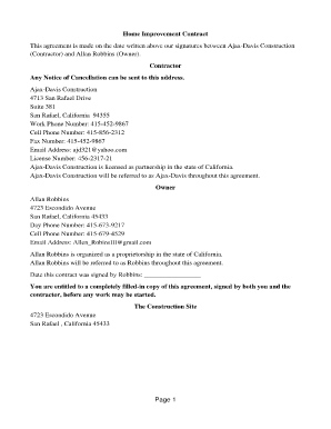 Contractor work authorization form template - construction formsnet