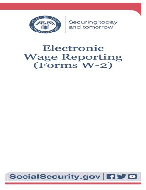 W-2 Form Electronic Filing