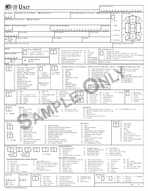 California Traffic Accident Report Form