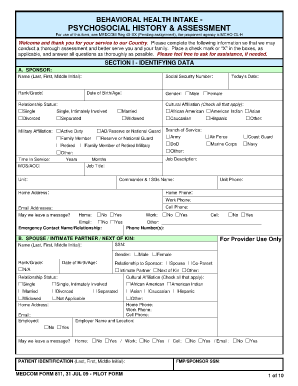 Sample forms for mental - National Center on Domestic Violence ... - redstone amedd army